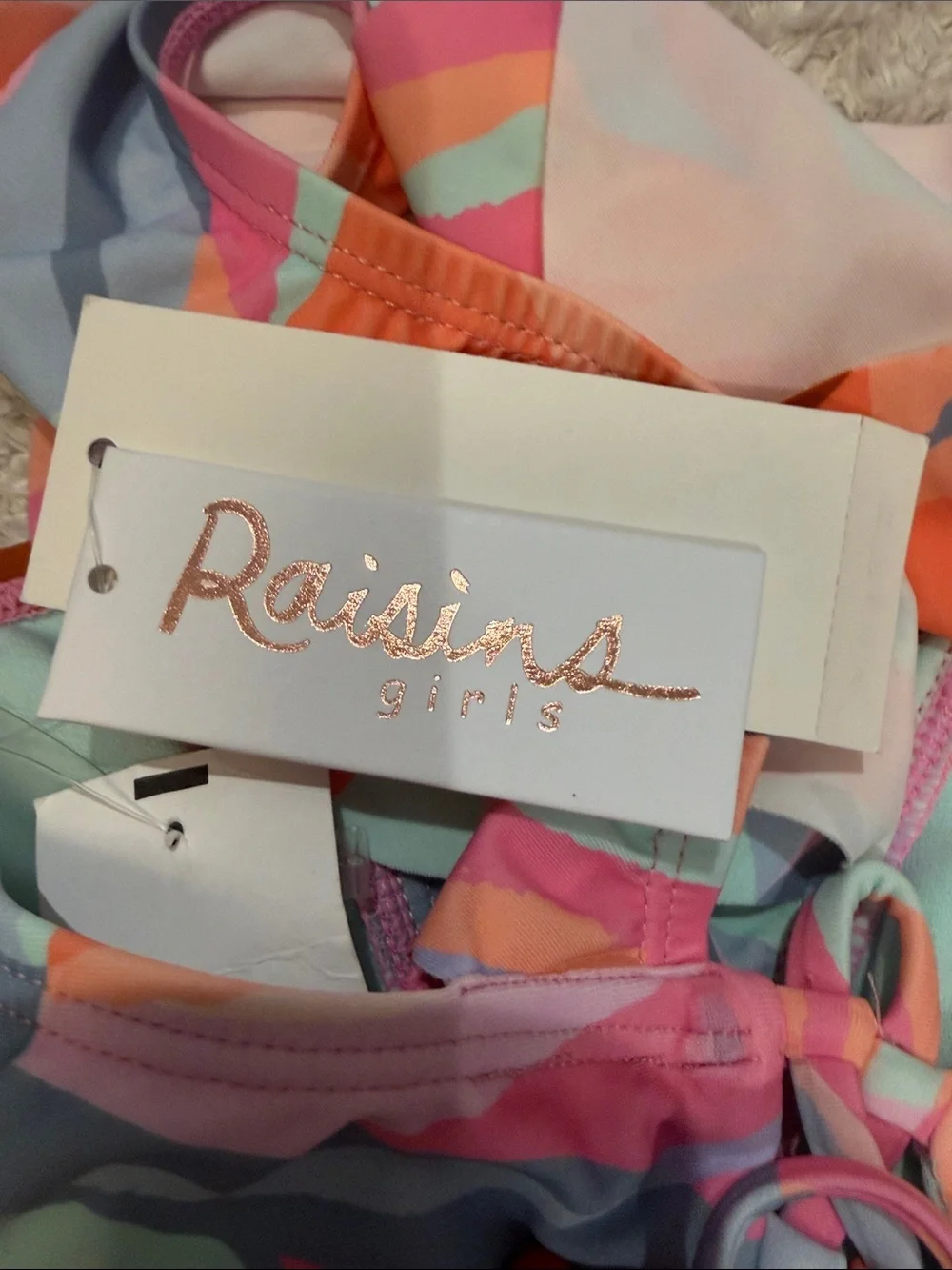 Raisins girls two piece